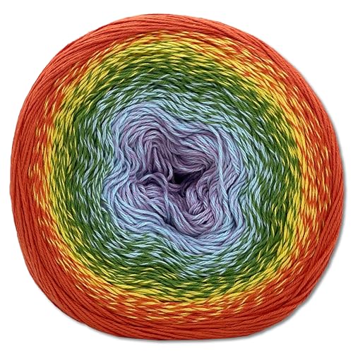 Frida's Wollhaus YarnArt 250g Flowers Bobbel Stricken Häkeln Farbverlaufsgarn Wolle 33 Farben (255 | 8681338517655) von Frida's Wollhaus
