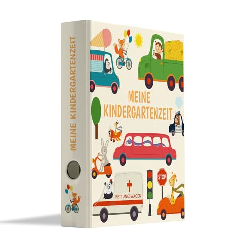 Friendly Fox Auto Sammelordner Kinder, Erinnerungen Kindergarten Ordner, Meine Kindergartenzeit Ordner, DIN A4 Ordner für 350 Blatt, Rückenbreite 5,6 cm Friendly Fox Auto Sammelordner Kinder, Erinnerungen Kindergarten Ordner, Meine Kindergartenzeit Ordner, DIN A4 Ordner für 350 Blatt, Rückenbreite 5,6 cm von Friendly Fox