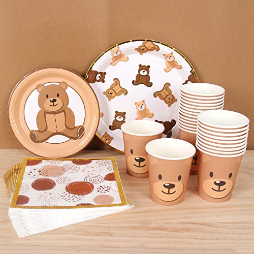 Braune Teddybär Babyparty Teller - Teddybär Pappteller Einwegbecher Servietten mit Feuerwerk Muster in Goldener Bordüre für 24 Mottoparty Supplies Babyparty Hochzeit Geburtstag Braune Teddybär Babyparty Teller - Teddybär Pappteller Einwegbecher Servietten mit Feuerwerk Muster in Goldener Bordüre für 24 Mottoparty Supplies Babyparty Hochzeit Geburtstag von Frigg