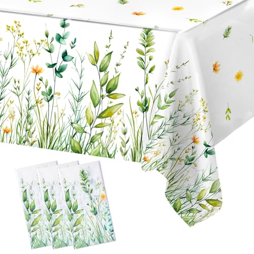 Frigg SJK-Spring Tischdecke, Tischläufer Salbeigrün, Tischdecke Outdoor- 3er-Pack 220x130cm Salbeigrün Baby Shower Tischdecken für Babyparty, Outdoor-Camping, Zuhause, Geburtstag, Hochzeit, Tischdeko Frigg SJK-Spring Tischdecke, Tischläufer Salbeigrün, Tischdecke Outdoor- 3er-Pack 220x130cm Salbeigrün Baby Shower Tischdecken für Babyparty, Outdoor-Camping, Zuhause, Geburtstag, Hochzeit, Tischdeko von Frigg