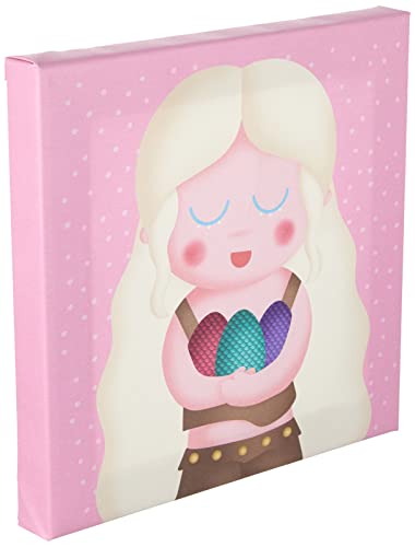 Frikids Leinwand, 27 x 27 cm, Rosa Frikids Leinwand, 27 x 27 cm, Rosa von Frikids