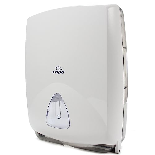 Fripa Handtuchspender für Papierhandtücher, Kunststoff weiß, groß von fripa