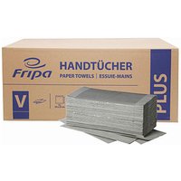 Fripa Papierhandtücher 4011104 Plus Zick-Zack-Falzung 1-lagig 5.000 Tücher von Fripa