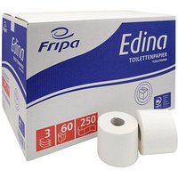 Fripa Toilettenpapier Edina 3-lagig, 60 Rollen von Fripa