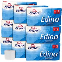 Fripa Toilettenpapier Edina 3-lagig, 72 Rollen von Fripa