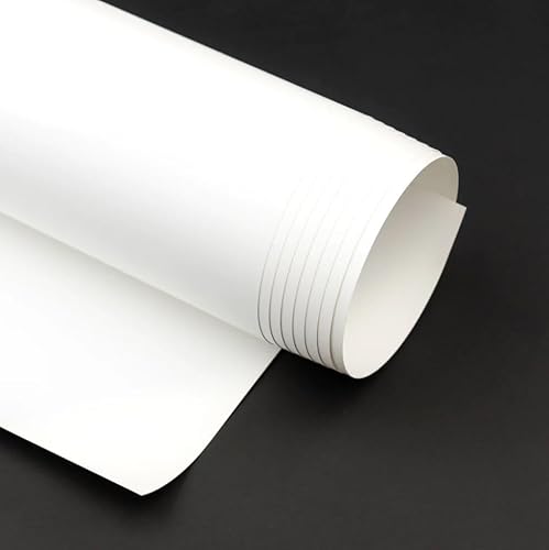 Frisk Yupo Papierrolle, 155 g/m², 841 mm x 10 m, Weiß von Frisk