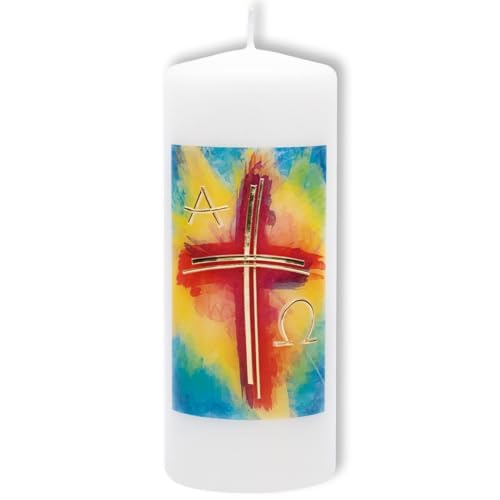 Osterkerze by Fritz Cox® eine christliche Kerze zum Osterfest als Zeichen des Glaubens und des ewigen Lebens (150027) von Fritz Cox