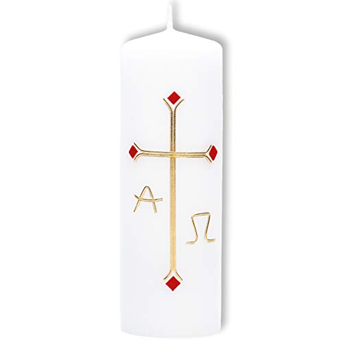 Osterkerze by Fritz Cox® eine christliche Kerze zum Osterfest als Zeichen des Glaubens und des ewigen Lebens (150031) von Fritz Cox