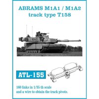 ABRAMS M1A1 / M1A2 track type T158 ABRAMS M1A1 / M1A2 track type T158 von Friulmodel
