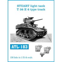STUART light tank T 36 E 6 type track STUART light tank T 36 E 6 type track von Friulmodel