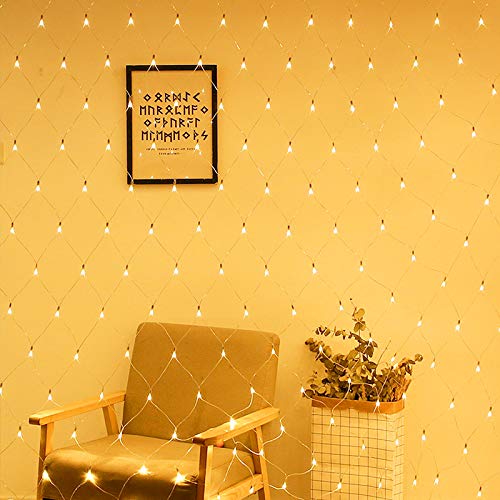 Froadp 3x2m LED Lichternetz Außen Weihnachten Lichterketten Vorhang mit EU Stecker Weihnachtsdeko Lampenkette mit 8 Leuchtmodi & Speicherfunktion Stimmung Lichter IP44 für Hochzeit Party (Warmweiß) Froadp 3x2m LED Lichternetz Außen Weihnachten Lichterketten Vorhang mit EU Stecker Weihnachtsdeko Lampenkette mit 8 Leuchtmodi & Speicherfunktion Stimmung Lichter IP44 für Hochzeit Party (Warmweiß) von Froadp