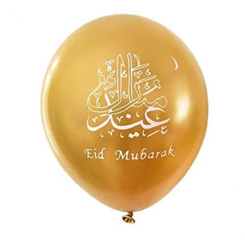 Eid Mubarak Latex Ballons 10 Stücke Ramadan Kareem Dekoration Ramadan Mubarak Muslimische Islamische Festival Party Wohnkultur von Froiny