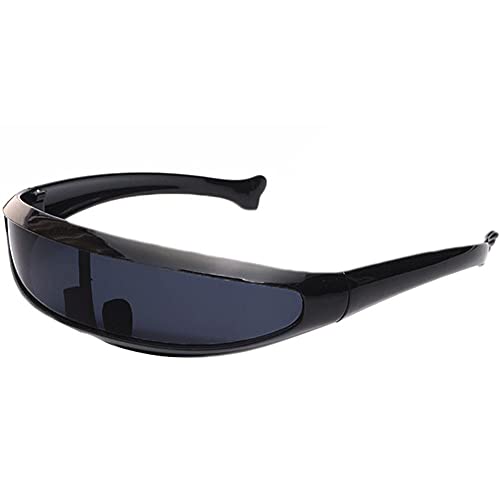 Froiny Sonnenbrille Verspiegelten Schmalen Einzelne Linse Kreative Roboter Futuristische Sonnenbrille Cosplay Kostüm Brillen Foto Requisiten Froiny Sonnenbrille Verspiegelten Schmalen Einzelne Linse Kreative Roboter Futuristische Sonnenbrille Cosplay Kostüm Brillen Foto Requisiten von Froiny