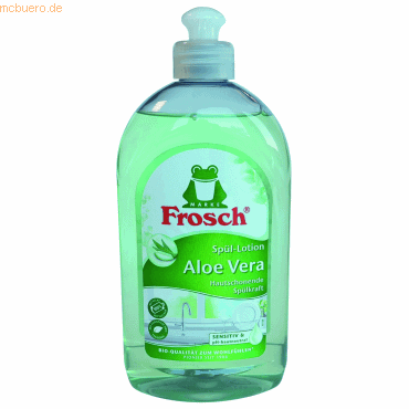 Frosch Handspüllotion 116451 Aloe Vera 500ml von Frosch