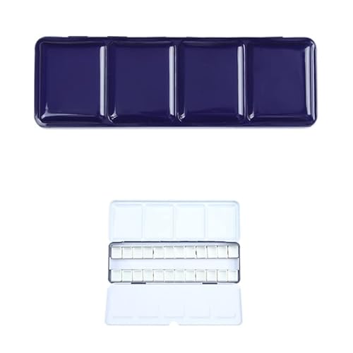 Leere Aquarellpalette – Aquarellpfannen Metall Leere Aquarelldose Farbkoffer Aufbewahrungsbox FüR Aquarellfarben Geschenk Aquarelldosen Aufbewahrungsbox FüR Aquarellpigmente FüR Leere Aquarellpalette – Aquarellpfannen Metall Leere Aquarelldose Farbkoffer Aufbewahrungsbox FüR Aquarellfarben Geschenk Aquarelldosen Aufbewahrungsbox FüR Aquarellpigmente FüR von Frotox