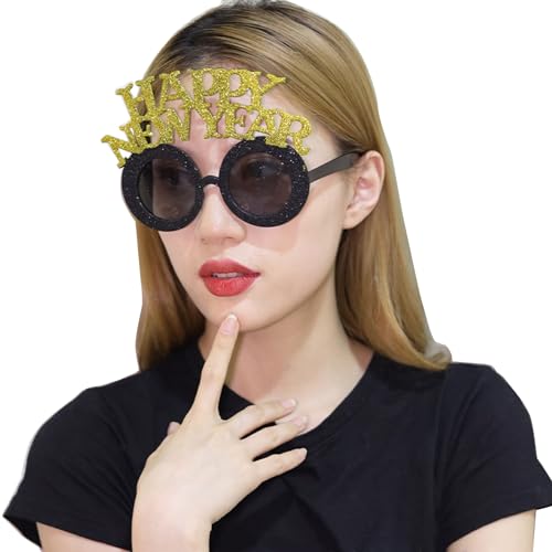 Lustige Neujahrskostüm Accessoires Brillen Perfekt Für Karnevalspartys Neujahrsfeiern Sonnenbrillen Partydekorationen Lustige Partybrillen Feiertagsbrillen Partybrillen Feier von Frotox