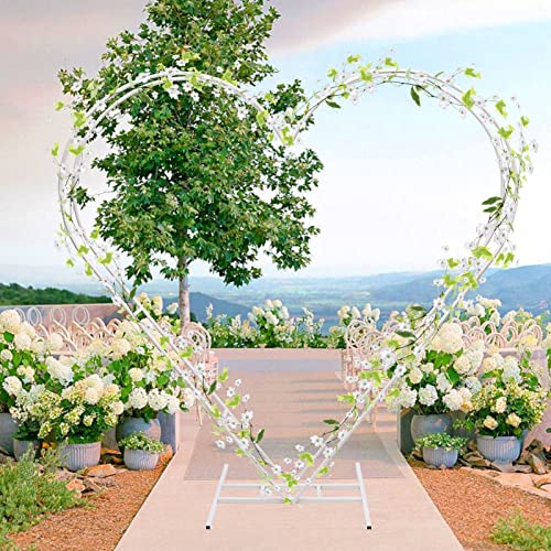 2.05m Herz Hochzeitsbogen Metall Ballon Blumen Bogen Hochzeit Weiß Arch Stand Dekor Kit Herz-geformte Garten Pflanzen Reben Rahmen Hochzeit Geburtstag Foto Hintergrund Dekorationen 2.05m Herz Hochzeitsbogen Metall Ballon Blumen Bogen Hochzeit Weiß Arch Stand Dekor Kit Herz-geformte Garten Pflanzen Reben Rahmen Hochzeit Geburtstag Foto Hintergrund Dekorationen von Froulaland