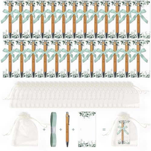 Frstem 25 Sets Glücksstift Kugelschreiber für Abschiedsgeschenk Kollegen,Kleines Dankeschön Geschenk für Jugendweihe Abschluss Schüler Kollegen Danke Erzieherin von Frstem