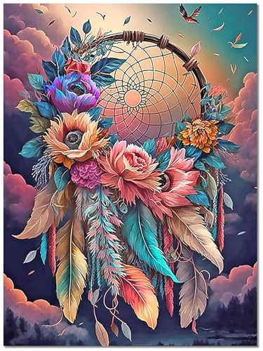 Frundoo DIY Diamond Painting, 5D Diamanten Painting Bilder Erwachsene mit Zubehör Rund Vollbohrer Diamant Malerei Kunst Handwerk Set für Home Wand Dekor 30x40cm von Frundoo