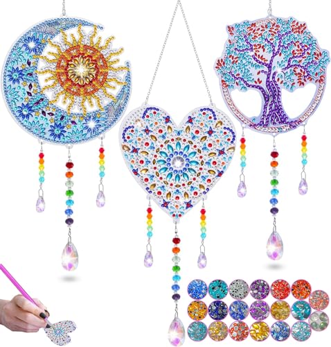 Frundoo Diamond Painting Anhänger Windspiel Geschenk Mädchen 5 6 7 8 9 10 11 12 Years DIY 5D Diamant Painting Windspiel Sonnenfänger Bastelset Kinder Diamond Painting Liebe für Home Dekor Frundoo Diamond Painting Anhänger Windspiel Geschenk Mädchen 5 6 7 8 9 10 11 12 Years DIY 5D Diamant Painting Windspiel Sonnenfänger Bastelset Kinder Diamond Painting Liebe für Home Dekor von Frundoo