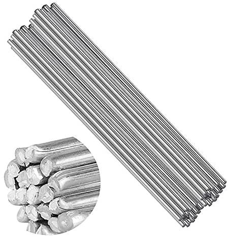 Aluminium-Reparaturstäbe, 2,0 mm niedrige Temperatur, Aluminium-Schweißdraht, Aluminium-Löt-/Schweißstäbe, Al-Lötstab für die Reparatur (50 cn) von Frunimall