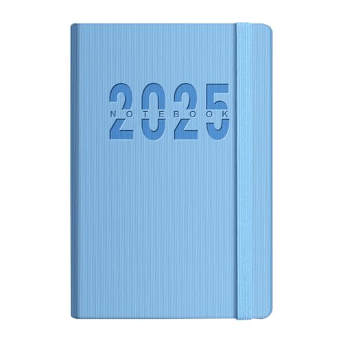 2025 PU Leder Planer Notizbuch, A5 Event Planner Notizblock, Mehrzweck-Notizbuch für Arbeit, Business Planner Notizblock, Professioneller Arbeitsplan Notizbuch, PU-Leder A5 Planer von Fruusv