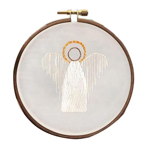 Fruusv Christmas Embroidery Kit, Nativity of Jesus Scene Craft, Stamped Needlepoint Beginner Kit, Home Room Decor Embroidery, Easy Christmas Craft Kit, Holiday Needlepoint Project, 11cm/4.33 Inches Fruusv Christmas Embroidery Kit, Nativity of Jesus Scene Craft, Stamped Needlepoint Beginner Kit, Home Room Decor Embroidery, Easy Christmas Craft Kit, Holiday Needlepoint Project, 11cm/4.33 Inches von Fruusv