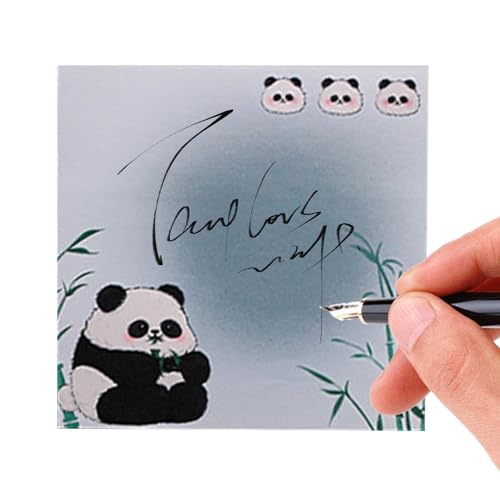 Haftnotizblöcke, Tier-Haftnotizen, Notizblöcke, 8 x 8 cm, 50 Blatt, abnehmbare Notizblöcke, Klassenzimmer-Zubehör für Notizen, lustige und bunte Klebeblöcke mit Tiermotiven von Fruusv
