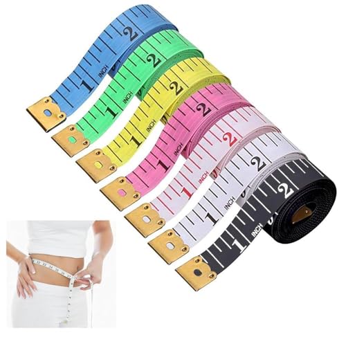 3 Stück Maßbänder zum Nähen, Einziehbares Maßband Körper Schneidermaßband Measuring Tape zum Messen von Länge, Taille Körpermessung 3 Stück Maßbänder zum Nähen, Einziehbares Maßband Körper Schneidermaßband Measuring Tape zum Messen von Länge, Taille Körpermessung von Frypay