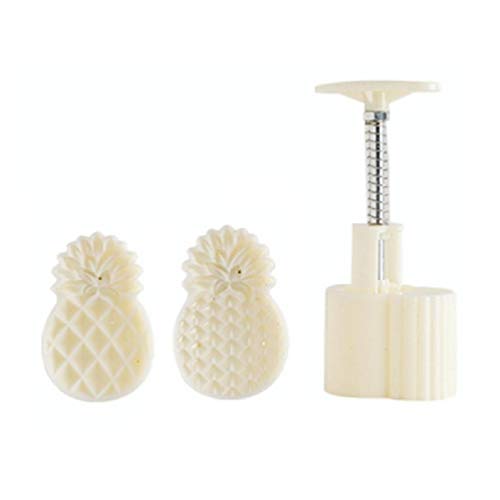 FuBESk Ananas-/Lotus-förmige Mondkuchen-Stempel, Mondkuchen-Formen, Backzubehör, Kunststoffmaterial für Festival, Harz, Starter-Kit FuBESk Ananas-/Lotus-förmige Mondkuchen-Stempel, Mondkuchen-Formen, Backzubehör, Kunststoffmaterial für Festival, Harz, Starter-Kit von FuBESk
