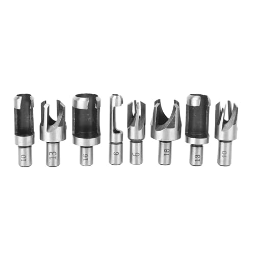 8pcs Holzstopfenschneider Set hoher Kohlenstoffstahl -sich verjüngter Bohrbits 6 mm 10 mm 13 mm 16 mm für die Bankbohrmaschine Elektromanerbohrer Dübel Herstellung 8pcs Holzstopfenschneider Set hoher Kohlenstoffstahl -sich verjüngter Bohrbits 6 mm 10 mm 13 mm 16 mm für die Bankbohrmaschine Elektromanerbohrer Dübel Herstellung von Fuchooky