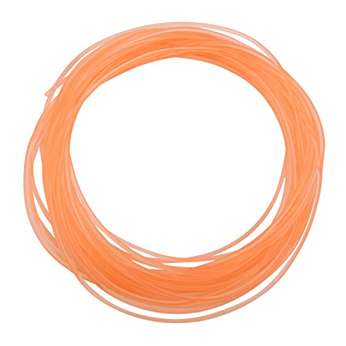 Polyurethan runder Antriebsgürtel hohe Zugfestigkeit Haltbarer Kleidung für Verpackungsdruckmaschinen orange 2 mm bis 15 mm (4mm*10m) von Fuchooky