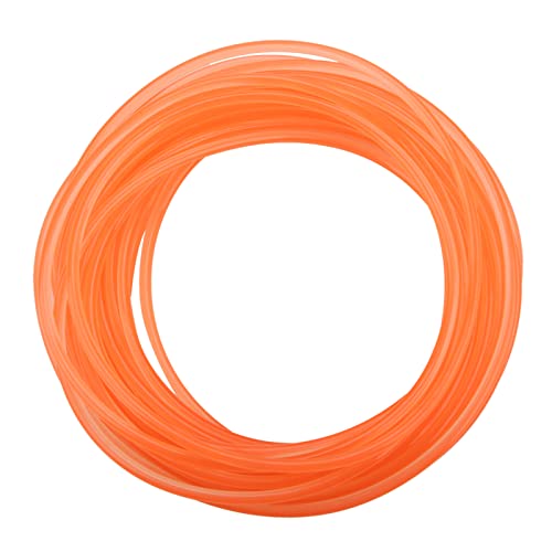 Polyurethan runder Antriebsgürtel hohe Zugfestigkeit Haltbarer Kleidung für Verpackungsdruckmaschinen orange 2 mm bis 15 mm (5mm*10m) von Fuchooky