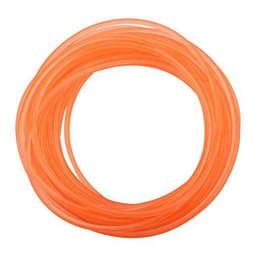 Polyurethan runder Antriebsgürtel hohe Zugfestigkeit Haltbarer Kleidung für Verpackungsdruckmaschinen orange 2 mm bis 15 mm (6mm*10m) von Fuchooky