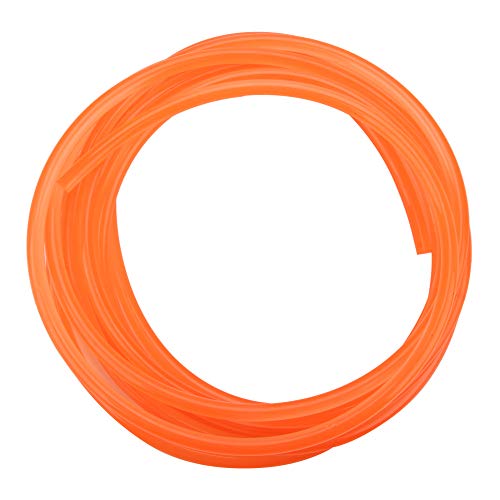 Polyurethan runder Antriebsgürtel hohe Zugfestigkeit Haltbarer Kleidung für Verpackungsdruckmaschinen orange 2 mm bis 15 mm (8mm*5m) von Fuchooky