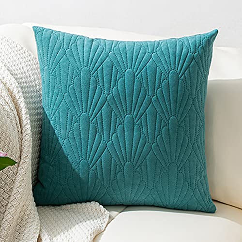 Fudaiki Modern Solider Steppstoff Kissenbezüge Kissenhülle Dekorative Kopfkissen Geometrie Sitzkissen Sofakissen Baumwolle Dekokissen für Sofa Schlafzimmer 45x45cm Cyan Fudaiki Modern Solider Steppstoff Kissenbezüge Kissenhülle Dekorative Kopfkissen Geometrie Sitzkissen Sofakissen Baumwolle Dekokissen für Sofa Schlafzimmer 45x45cm Cyan von Fudaiki