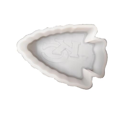 【Über 300 Designs optional】 Fuehbur Chiefs Pfeilspitzen-Süßigkeitenform – Silikon-Epoxidharz – Lufterfrischer für Aromaperlen – Kerzenformen – Seife und Frischwaren 【Verbessertes weiches Material】 von Fuehbur