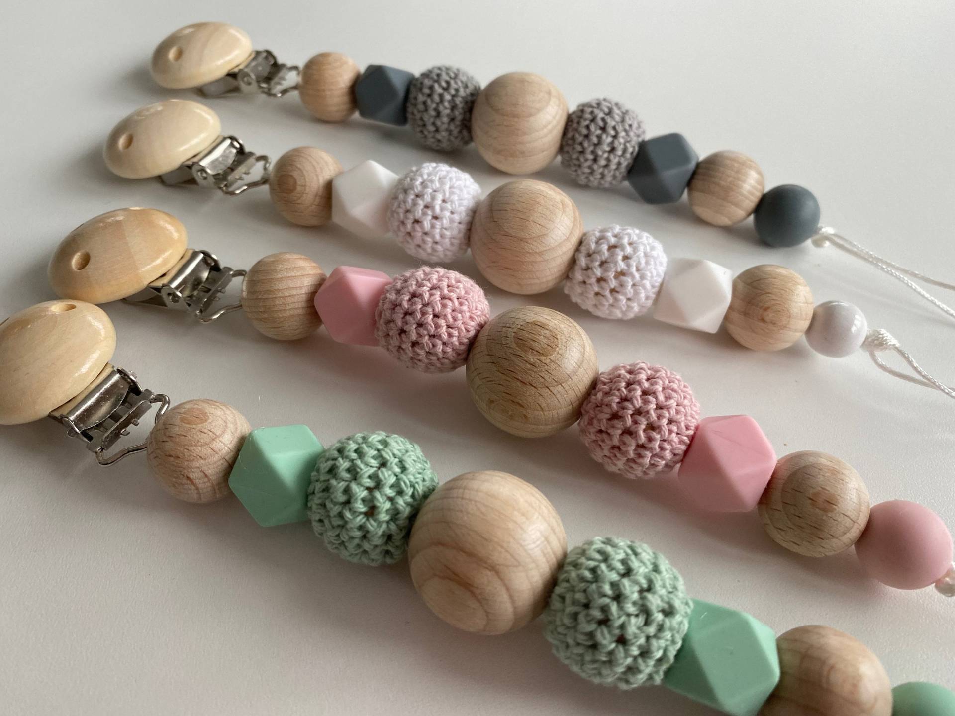 Schnullerkette Schnullerkette von FuerGlueckskinder