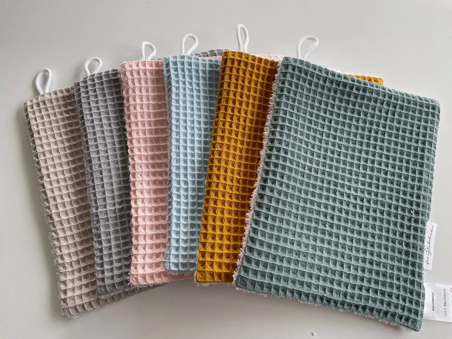 Waschlappen 3Er Set Waschlappen 3Er Set von FuerGlueckskinder