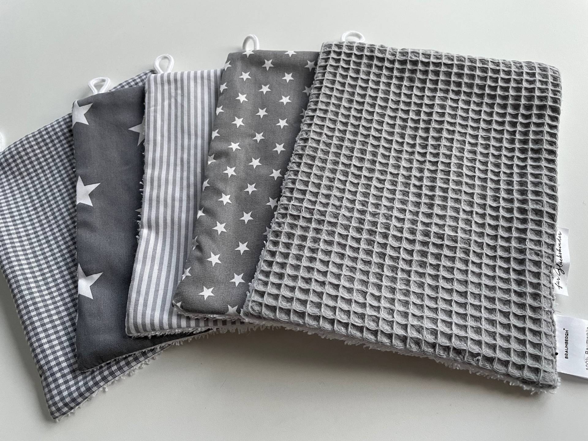 Waschlappen 5Er Set Waschlappen 5Er Set von FuerGlueckskinder