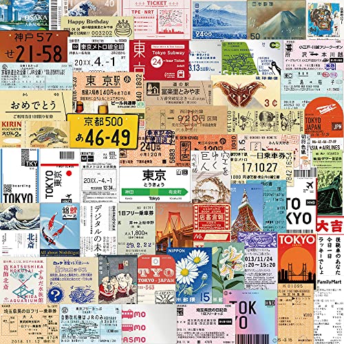 50PCS Tokyo Travel Stamps Aufkleber, Vinyl wasserdichte Aufkleber Pack für Gepäck Stoßstange Scrapbook Skateboard Gitarre Wasserflasche, Geschenk für Jugendliche Kinder Mädchen 50PCS Tokyo Travel Stamps Aufkleber, Vinyl wasserdichte Aufkleber Pack für Gepäck Stoßstange Scrapbook Skateboard Gitarre Wasserflasche, Geschenk für Jugendliche Kinder Mädchen von FuevDn