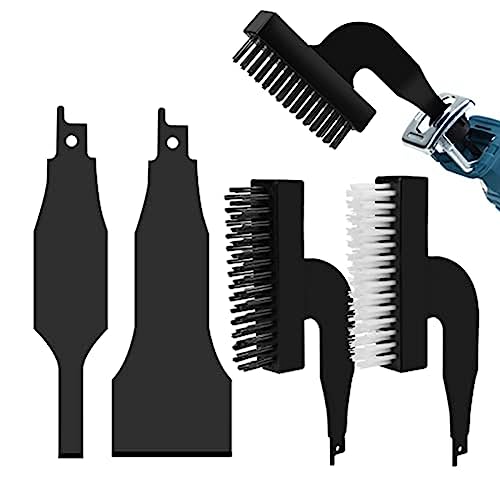 Fuhjythy 4-Teiliger Schaberklingensatz für Säbelsägen, Schwarzer Legierter Stahl + Kohlenstoffstahl + Metall für Säbelsägen Fuhjythy 4-Teiliger Schaberklingensatz für Säbelsägen, Schwarzer Legierter Stahl + Kohlenstoffstahl + Metall für Säbelsägen von Fuhjythy