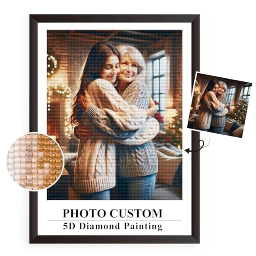 FuigeBach Custom Diamond Painting Kits DIY personalisiert Ihr eigenes Bild benutzerdefinierte Foto 5D Diamond Art personalisierte Geschenke für Sie Ihn Paare Geschenke FuigeBach Custom Diamond Painting Kits DIY personalisiert Ihr eigenes Bild benutzerdefinierte Foto 5D Diamond Art personalisierte Geschenke für Sie Ihn Paare Geschenke von FuigeBach