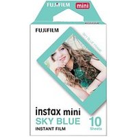 FUJIFILM instax mini Sofortbildkamera-Film Sky Blue, 10 St. von Fujifilm