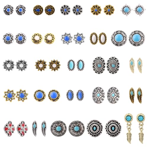 50stk Modisch Western Türkis Nagel Charms, Retro Metall Cowboy Nagel Steine Mischformen DIY Maniküra-Zubehör für Gel und Acrylnägel 50stk Modisch Western Türkis Nagel Charms, Retro Metall Cowboy Nagel Steine Mischformen DIY Maniküra-Zubehör für Gel und Acrylnägel von Fukaisu
