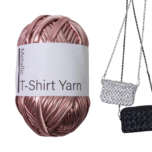 Fukamou Garn Zum Häkeln, Garn Zum Stricken | Weiches Häkelgarn | Glänzendes T-Shirt-Strickgarn, Glänzendes, Häkelgarn Für- Taschenpullover-Zubehör Fukamou Garn Zum Häkeln, Garn Zum Stricken | Weiches Häkelgarn | Glänzendes T-Shirt-Strickgarn, Glänzendes, Häkelgarn Für- Taschenpullover-Zubehör von Fukamou