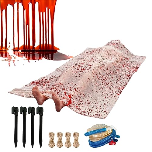 Fukamou Halloween Deko Horror Halloween Leichenstütze Spooky Supplies Fotorequisiten Gartendekoration Für Halloween Spukhaus Garten. Fukamou Halloween Deko Horror Halloween Leichenstütze Spooky Supplies Fotorequisiten Gartendekoration Für Halloween Spukhaus Garten. von Fukamou