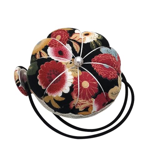 Fukamou Nadelkissen Nähen | Tragbare Nadelkissen Mit Elastischem Handgelenksgurt - Blumenförmige Stecknadelhalter Für -Handarbeiten, Handwerk, Bunte Kreuzstich-Handwerkswerkzeuge Fukamou Nadelkissen Nähen | Tragbare Nadelkissen Mit Elastischem Handgelenksgurt - Blumenförmige Stecknadelhalter Für -Handarbeiten, Handwerk, Bunte Kreuzstich-Handwerkswerkzeuge von Fukamou