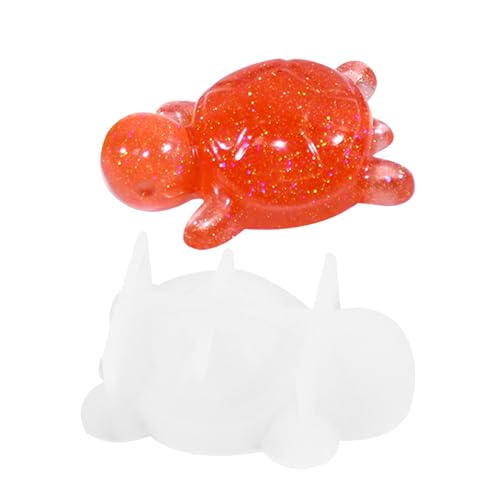 Fukamou Schildkrötenform, Tierharzformen,Formen Zur -Schildkrötenherstellung - 3D-Tierformen, Winzige Silikon-Meeresschildkröten-Harzform, Epoxidharz-Formen Für Epoxidharzguss, Desktop-Heimdekoration von Fukamou