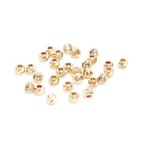 Fukugems Ausgezeichnete Qualität 3mm facettierte Messing Perlen für Schmuck Herstellung 100pcs 14k gold Fukugems Ausgezeichnete Qualität 3mm facettierte Messing Perlen für Schmuck Herstellung 100pcs 14k gold von Fukugems